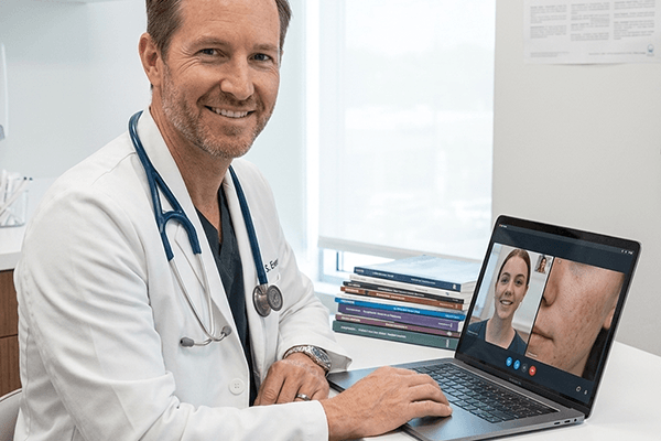Teledermatology Consultation